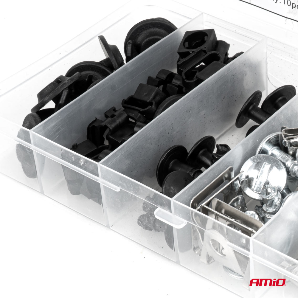 Set suruburi si cleme de fixare din plastic si metal, 60 piese [3]