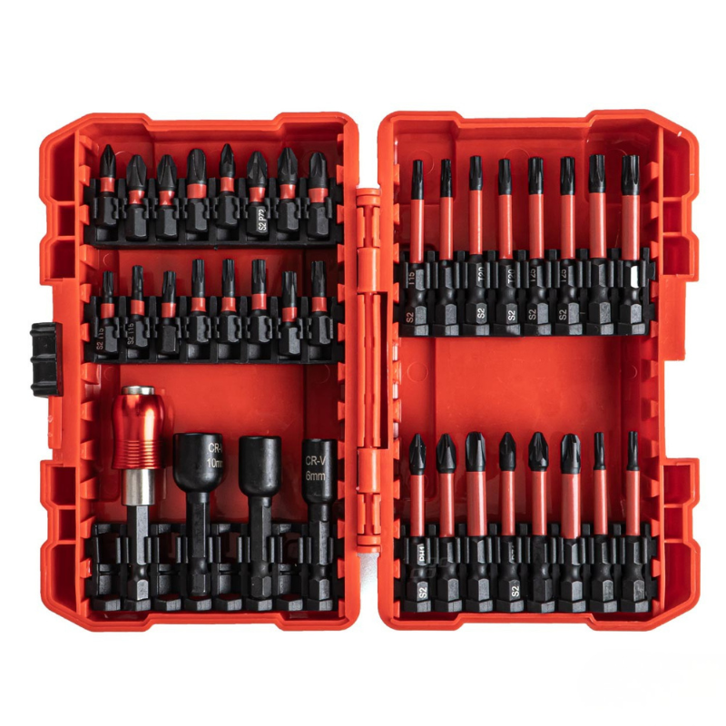 Set tubulare si biti 25/50mm, 36 piese, otel pentru scule, pentru montaj si atelier [2]