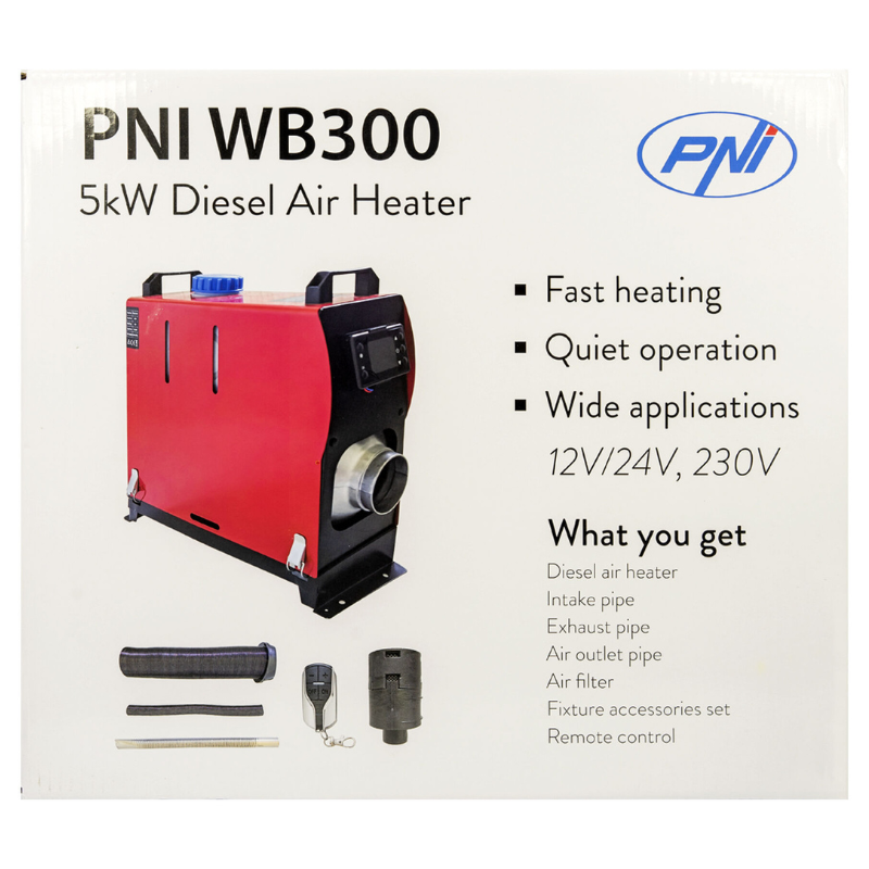 Sistem Incalzire Stationar, 5kW, 12V / 24V, Alimentare 230V, Telecomanda, Rezervor 5L, Sirocou [7]