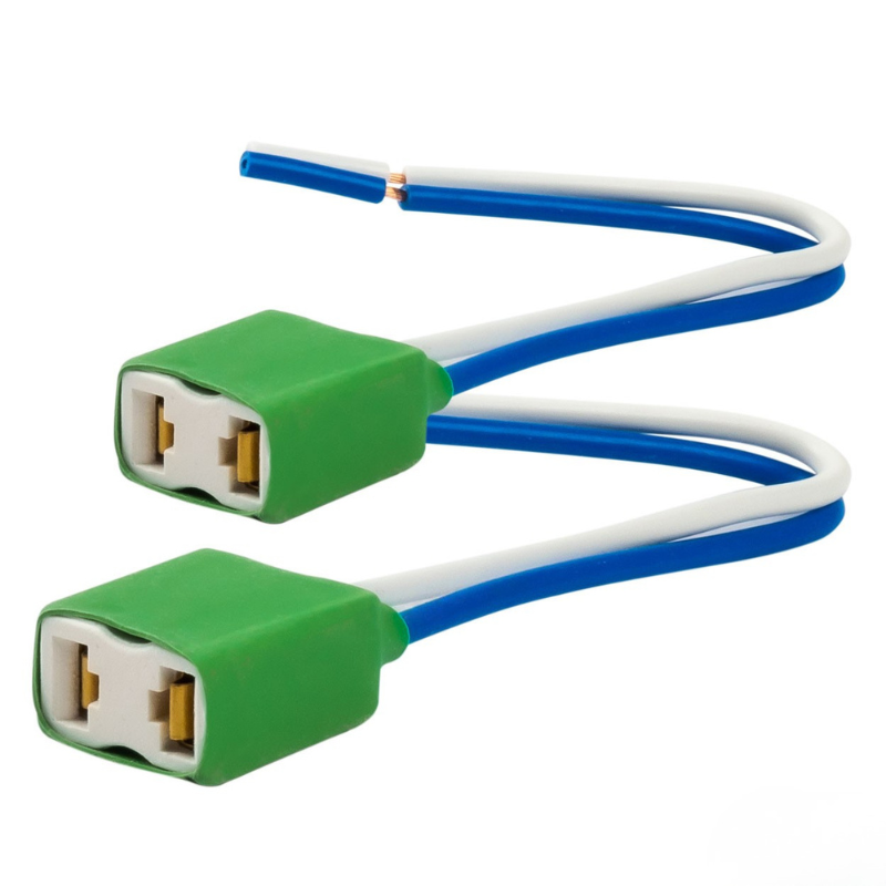 Soclu Ceramic H7, Mufa Conector Far 12/24V, Set 2 Bucati [2]