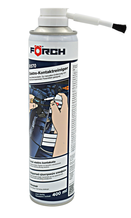 Spray cu perie detasabila pentru curatat contacte electrice auto, R570 - Foerch 6718 0880 [2]