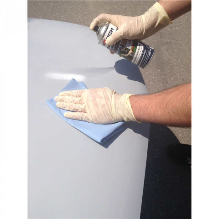 Spray vopsea cu uscare rapida, interior/exterior, nuanta ALB METALIZAT R9016 [2]
