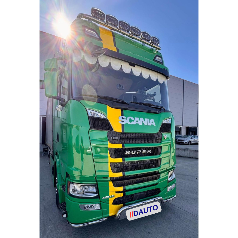 Bara proiectoare, Scania R S G Next Gen, 15 Led-uri, 6 x suporti proiectoare, Instalatie inclusa [5]