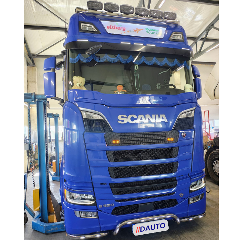 Bara proiectoare, Scania R S G Next Gen, 15 Led-uri, 6 x suporti proiectoare, Instalatie inclusa [2]