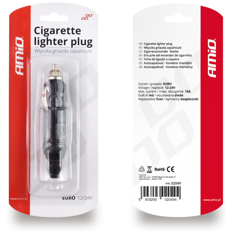 Stecher Bricheta Auto EURO, 12/24V [2]