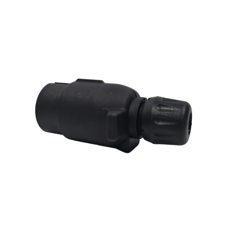 Stecher electric remorca, Fisa cu 7 pini, 12V, Auto, carcasa plastic, cu piulita [2]