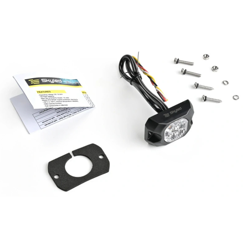 Stroboscop LED Auto, 5,5 x 3,7cm, 12-24V [5]