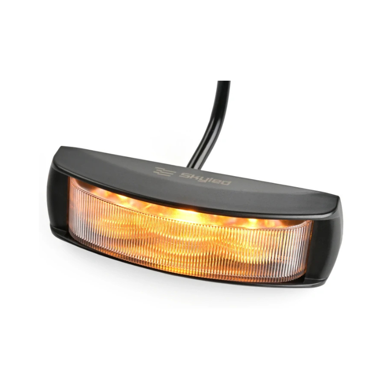 Stroboscop LED Auto, Unghi Larg, 10,8 x 2,4cm, 12-24V [2]