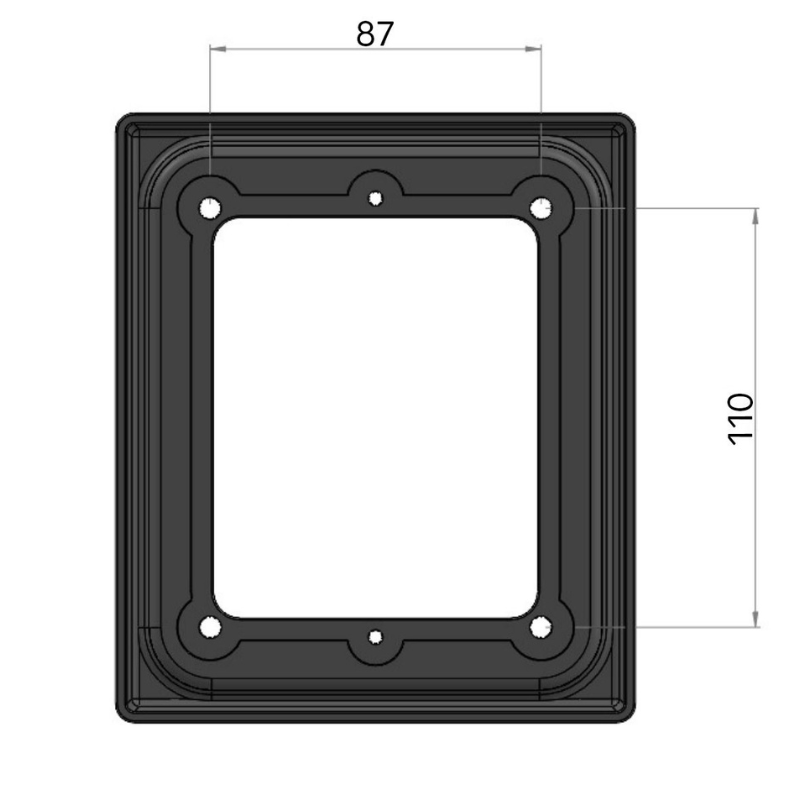 Suport de montaj pentru lampa spate, compatibil cu tripla Ledson Breeze X1 [4]