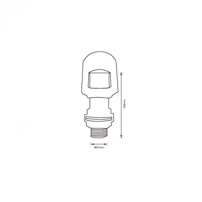 Suport girofar tip I, stalp - Truck LED AKC1007I-A [2]