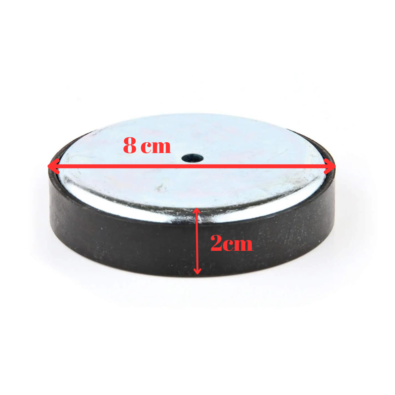 Suport magnetic 8cm, baza magnetica pentru proiectoare, led bar si accesorii auto diverse [1]