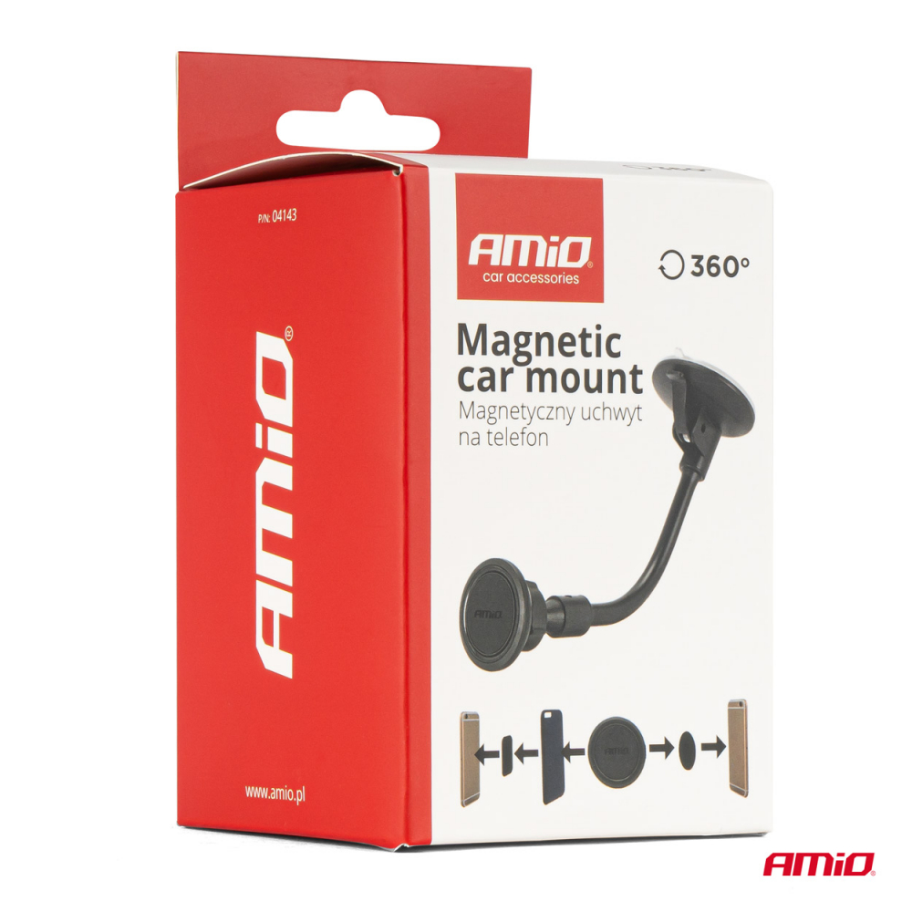 Suport Magnetic Telefon Auto Flexibil pentru Parbriz [8]