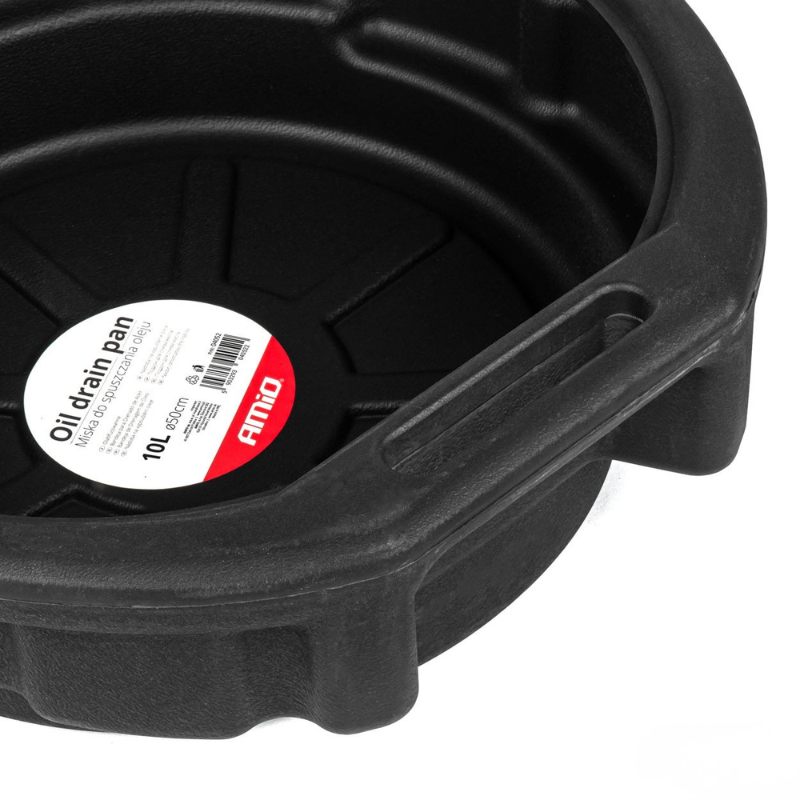 Tava Colectare Ulei, 10L, cu Palnie Integrata, Diametru 50 cm, pentru Schimb Ulei si Lichide Tehnice [3]