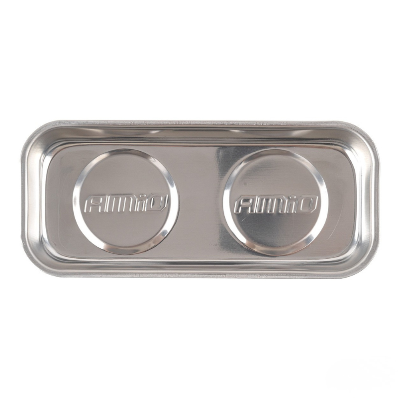 Tava magnetica din otel inoxidabil, 15 x 6.5 x 2.7cm, organizare suruburi, piese metalice [4]