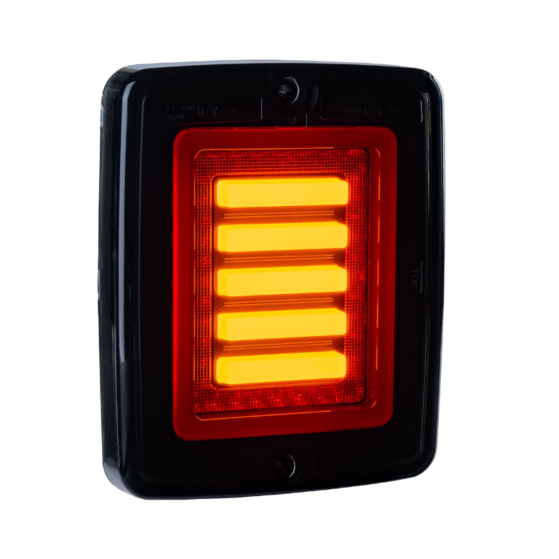 Tripla, Lampa spate LED Breeze X1, Lentila Fumurie, 11 x 13.3 x 2.8cm [3]