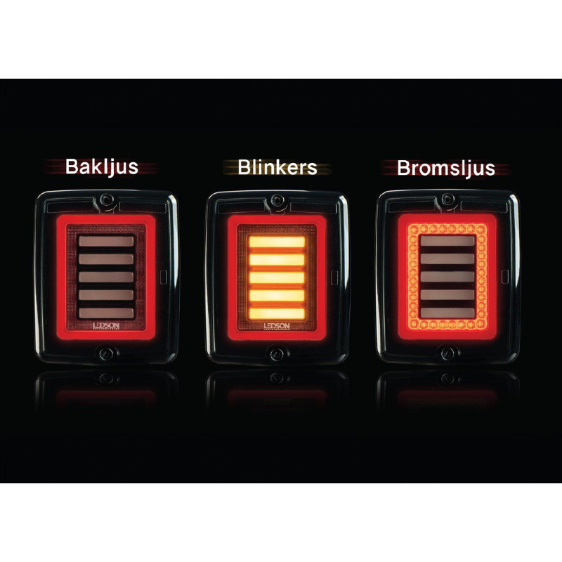Tripla, Lampa spate LED Breeze X1, Lentila Fumurie, 11 x 13.3 x 2.8cm [8]