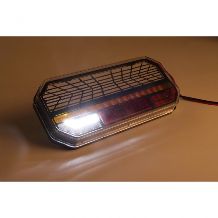 Tripla, lampa stop LED cu efect Neon si semnalizare dinamica cu 6 functii, 23.5 x 11cm [7]
