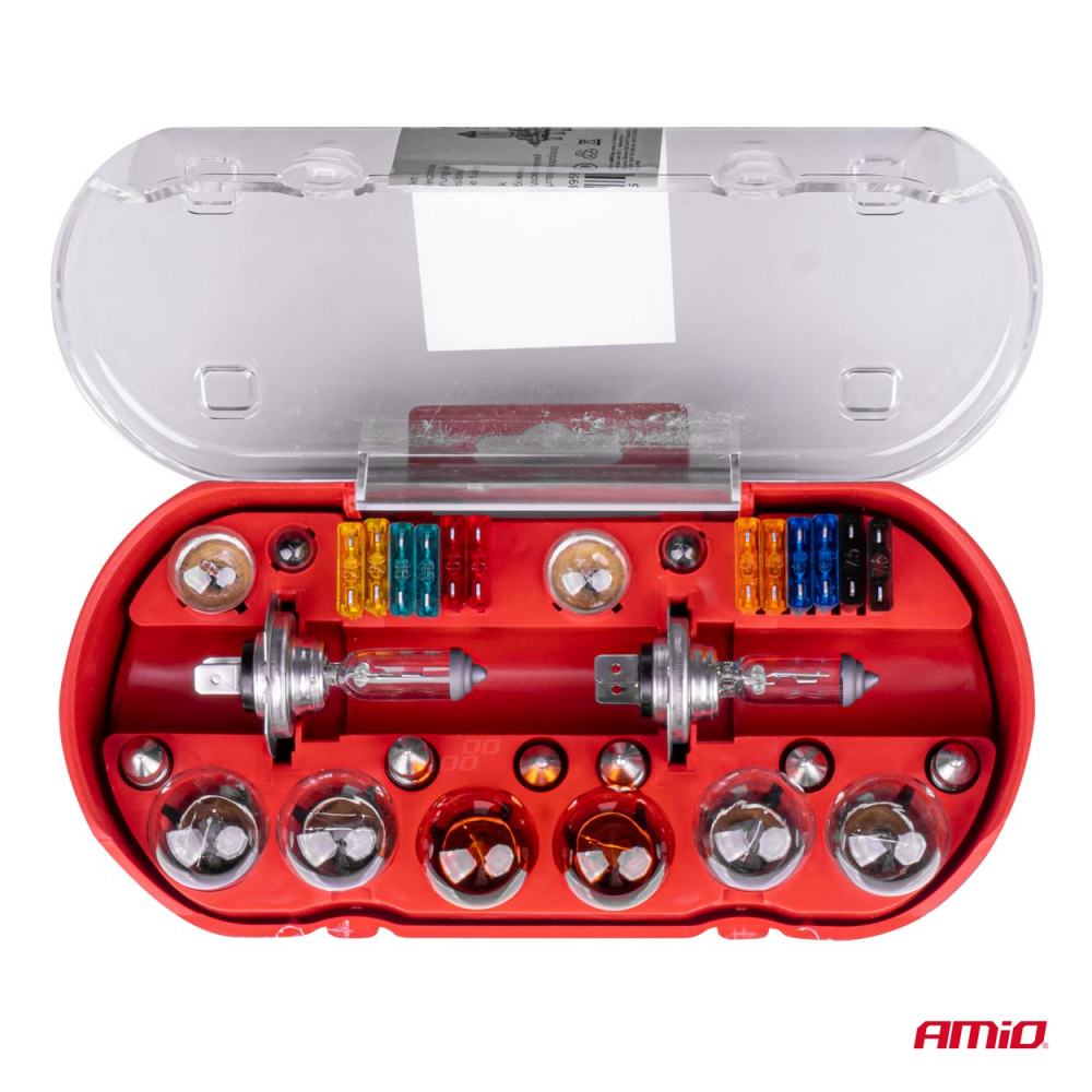 Trusa Becuri Rezerva Halogen si Sigurante Auto, 30 Piese (2x H7) [3]