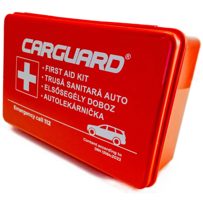 Trusa sanitara auto Carguard KPA001, cutie plastic rosu, 22x15x7.5 cm [2]