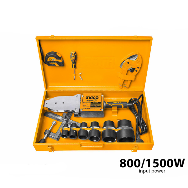 Trusa sudura PPR, 1500W, cutie metalica + accesorii - INGCO  PTWT215002 [2]