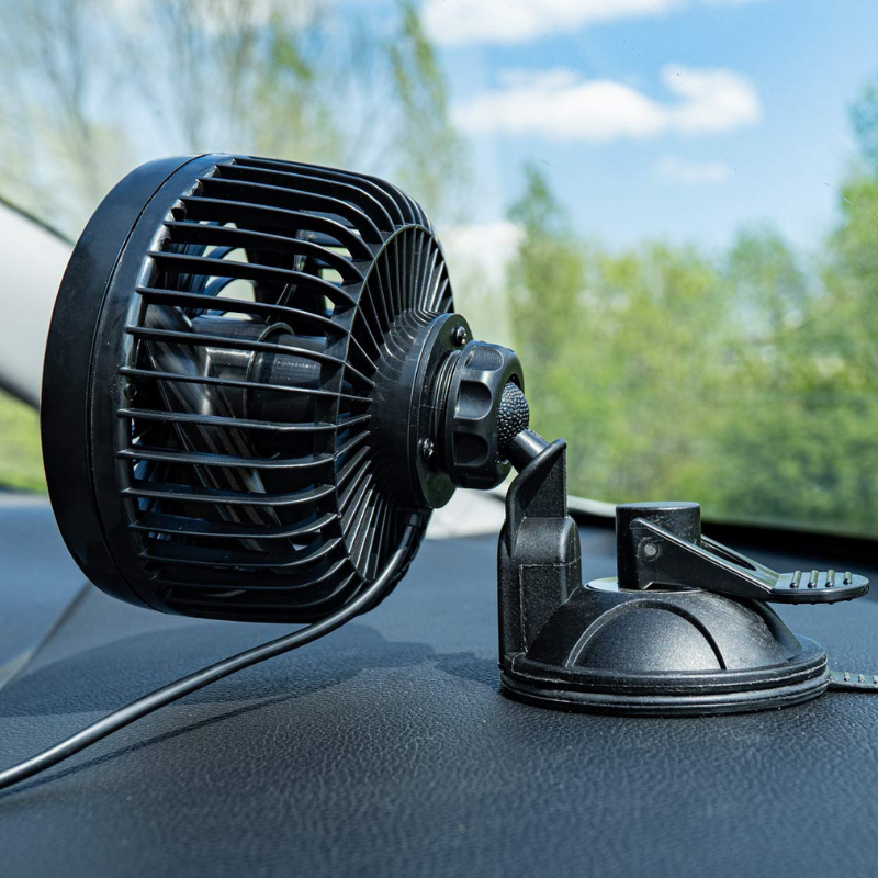 Ventilator Auto 12V, 11.5cm, cu Ventuza [3]