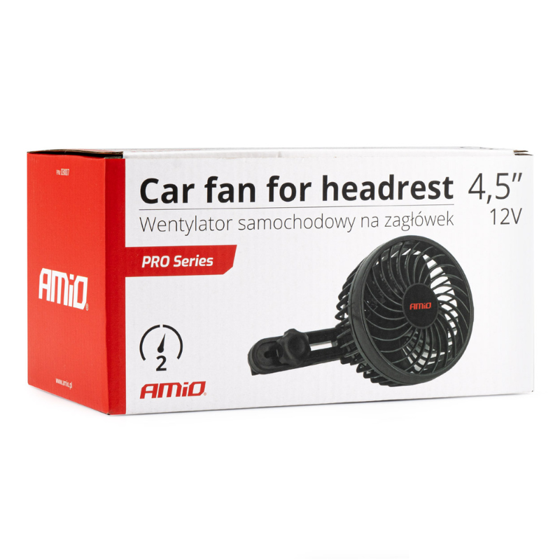 Ventilator Auto, 12V, 11.50cm, Pentru Tetiera [6]