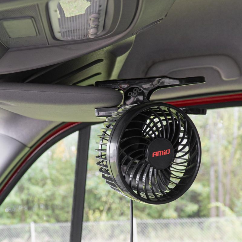 Ventilator Auto, 12V ,11.5cm, cu Prindere Tip Clema [4]