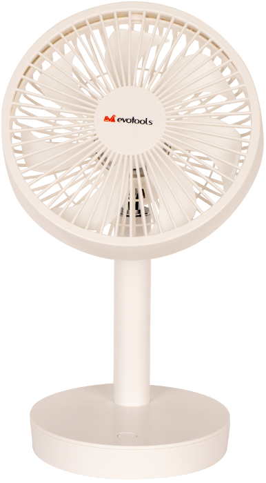 Ventilator de Birou cu Acumulator, 5W, 16cm Diametru, 4000mAh, 4 Trepte Viteza, Inclinare 40 grade [3]