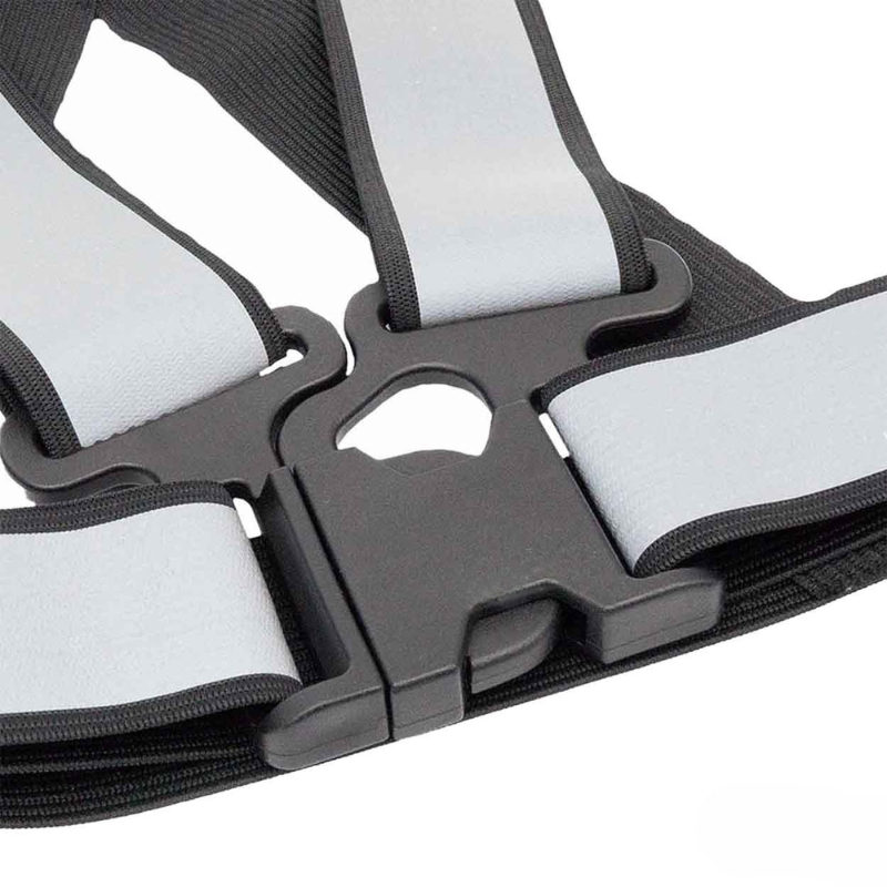 Vesta Reflectorizanta Neagra cu Centura de Siguranta [2]