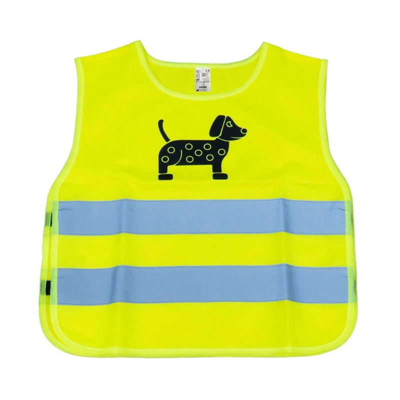 Vesta Reflectorizanta Siguranta Copii, Galbena cu Certificat, Model CATELUS (DOG) [1]