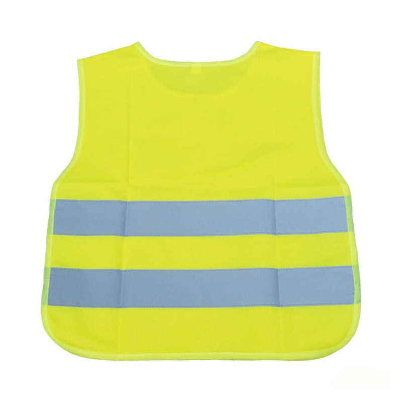Vesta Reflectorizanta Siguranta Copii, Galbena cu Certificat, Model DINOZAUR [4]