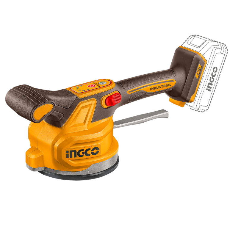 Vibrator Placi Ceramice, 20V, Fara Fir, Adsorbtie 60kg, Ventuza 13cm, 10000RPM [1]