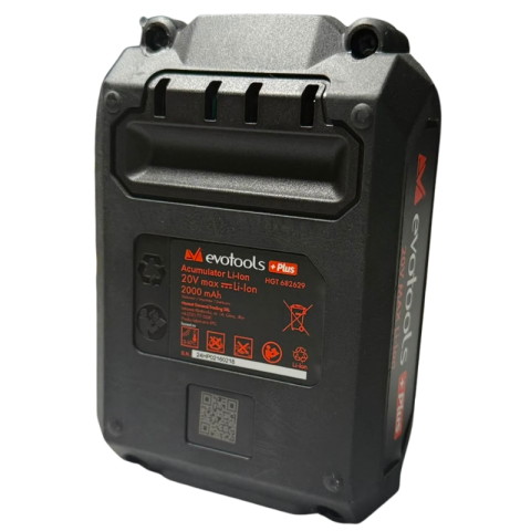 Acumulator Li-Ion Evotools Plus 20V 2.0Ah, cu Afisaj Digital [2]