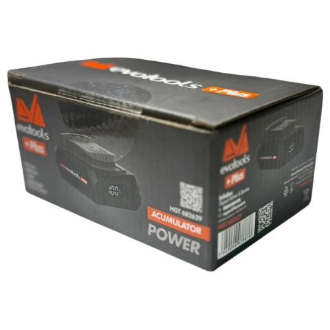Acumulator Li-Ion Evotools Plus 20V 2.0Ah, cu Afisaj Digital [4]