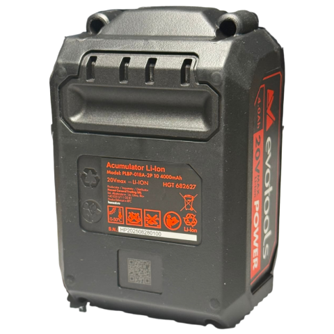 Acumulator Li-Ion Evotools Power 20V, Max 4.0Ah [2]