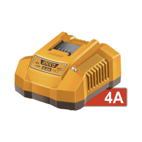 Acumulatori Li-Ion, 20V, 4Ah, set 2 bucati, incarcator rapid 4A inclus, indicator LED nivel energie, compatibilitate gama scule p20s [2]