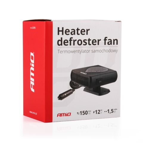 Aeroterma auto, 12V, 150W, dezghetare, incalzire, ventilator, compacta [4]