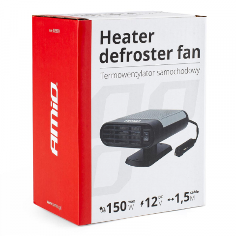 Aeroterma Auto 12V, 150W, 1.5m,Incalzitor, Degivrator, Ventilator Masina [6]
