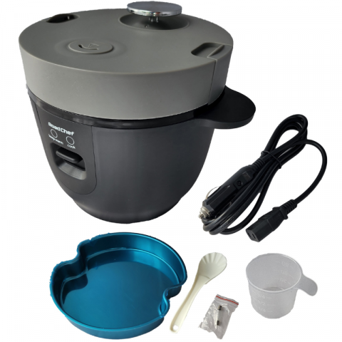 Aparat pentru gatit auto, multicooker, 2L, 24V, 180W [5]