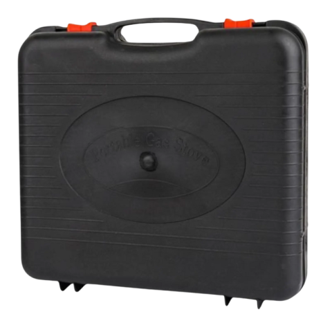 Aragaz portabil camping, aprindere electrica piezo, compatibil butelie gaz butan, senzor presiune integrat, dimensiuni 34 x 26.5 x 11 cm [3]