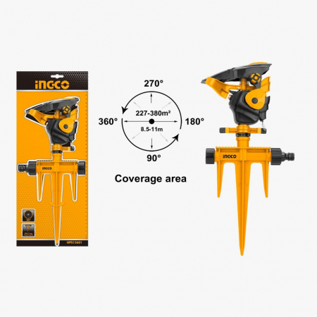 Aspersor pulsator rotativ la 360°, reglabil [7]