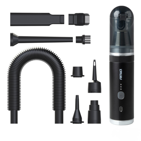 Aspirator auto fara fir, motor brushless 100W, putere aspirare 20kPa, functie pompa, incarcare USB-C [12]