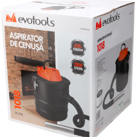 Aspirator cenusa, 1000W, 18 litri, cu functie de suflare [1]