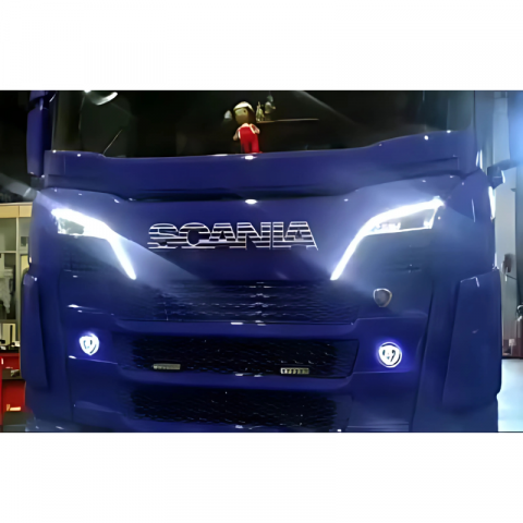 Banda LED Alba, lumini de zi Scania, 24V, 60 cm, waterproof IP67
