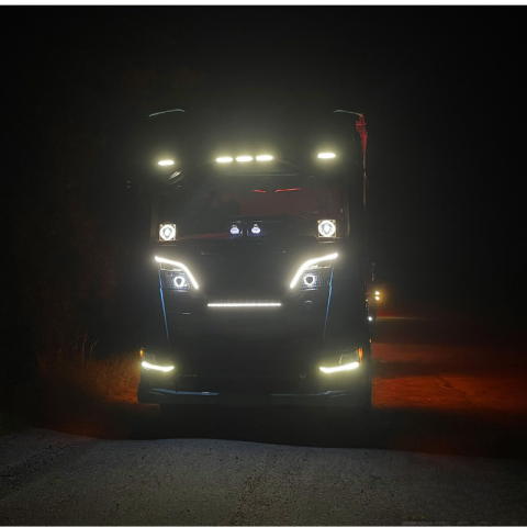 Banda LED Alba, lumini de zi Scania, 24V, 60 cm, waterproof IP67 [4]