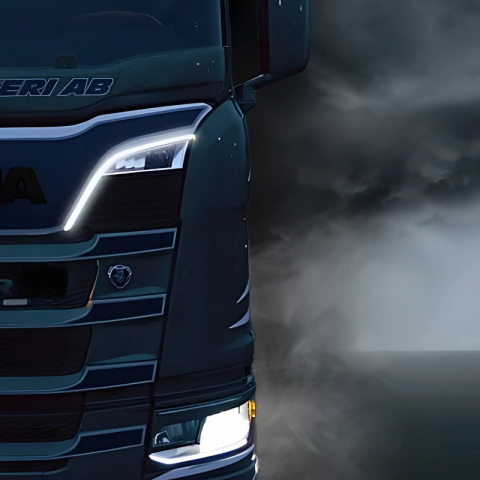 Banda LED Alba, lumini de zi Scania, 24V, 60 cm, waterproof IP67 [3]