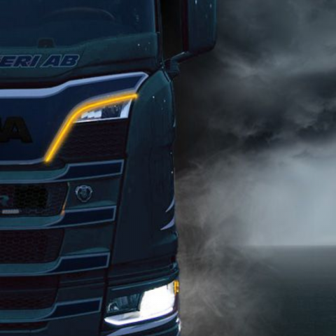 Banda LED auto, lumini de zi Scania, 24V, 60 cm, waterproof IP67 [3]