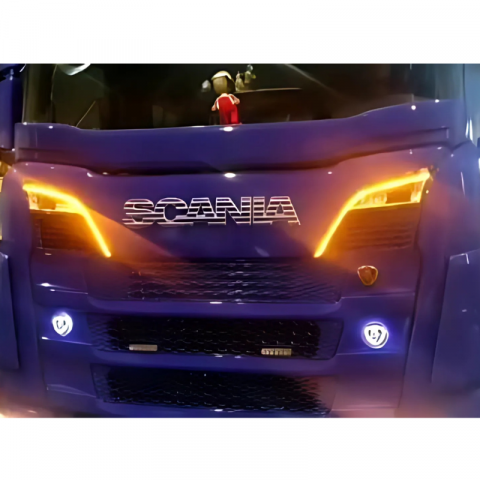 Banda LED auto, lumini de zi Scania, 24V, 60 cm, waterproof IP67