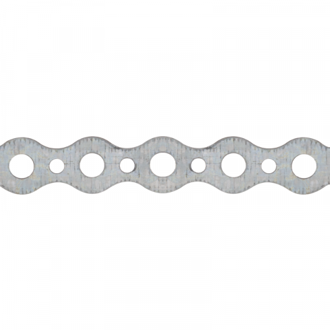 Banda Perforata Otel Zincat, 10m, 7.5mm, Robusta, Pentru Fixare [1]