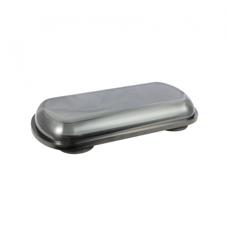 Bara de avertizare, rampa girofar LED 436 x 216 x 60mm, Fumurie